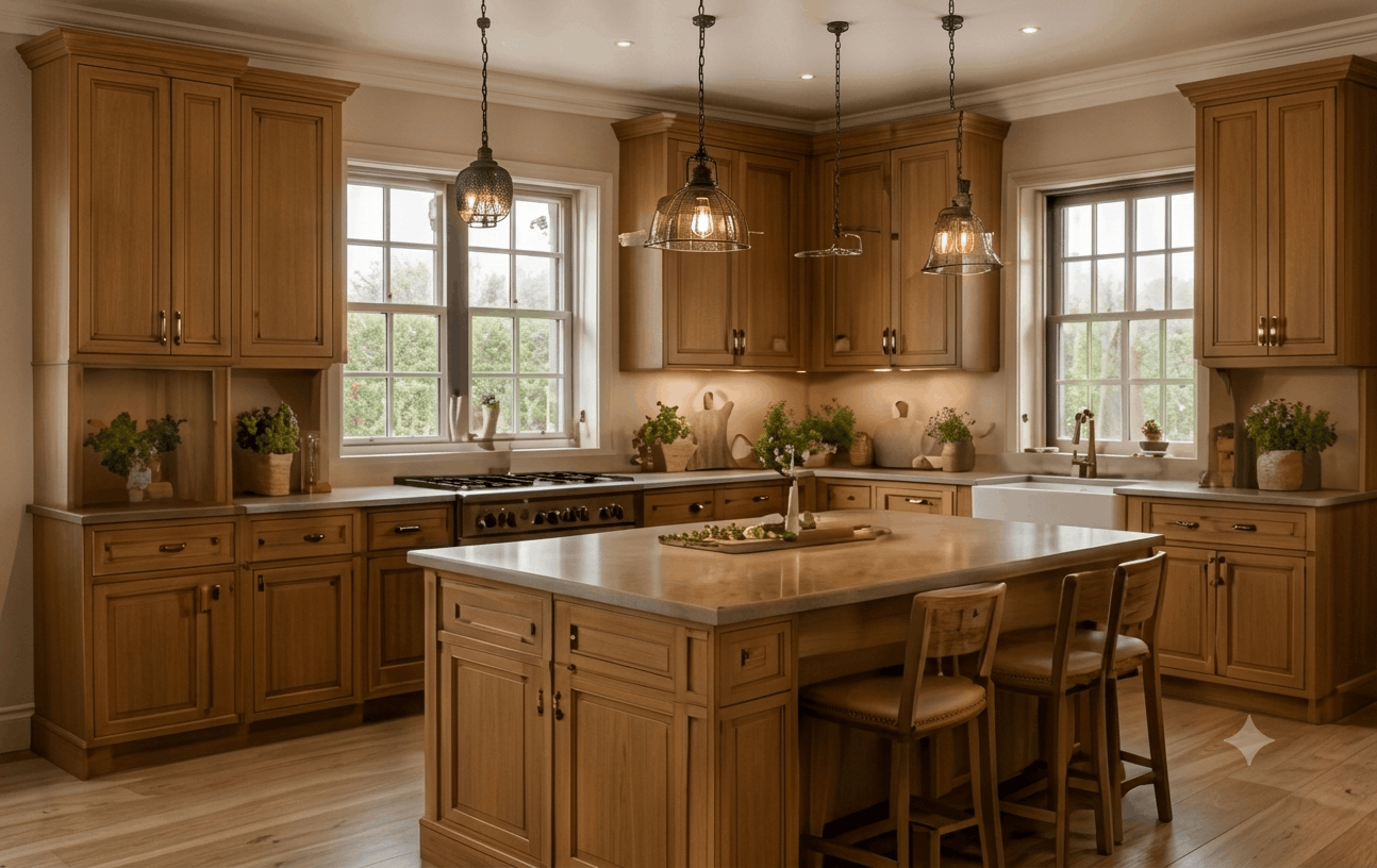 Oak Showcase
